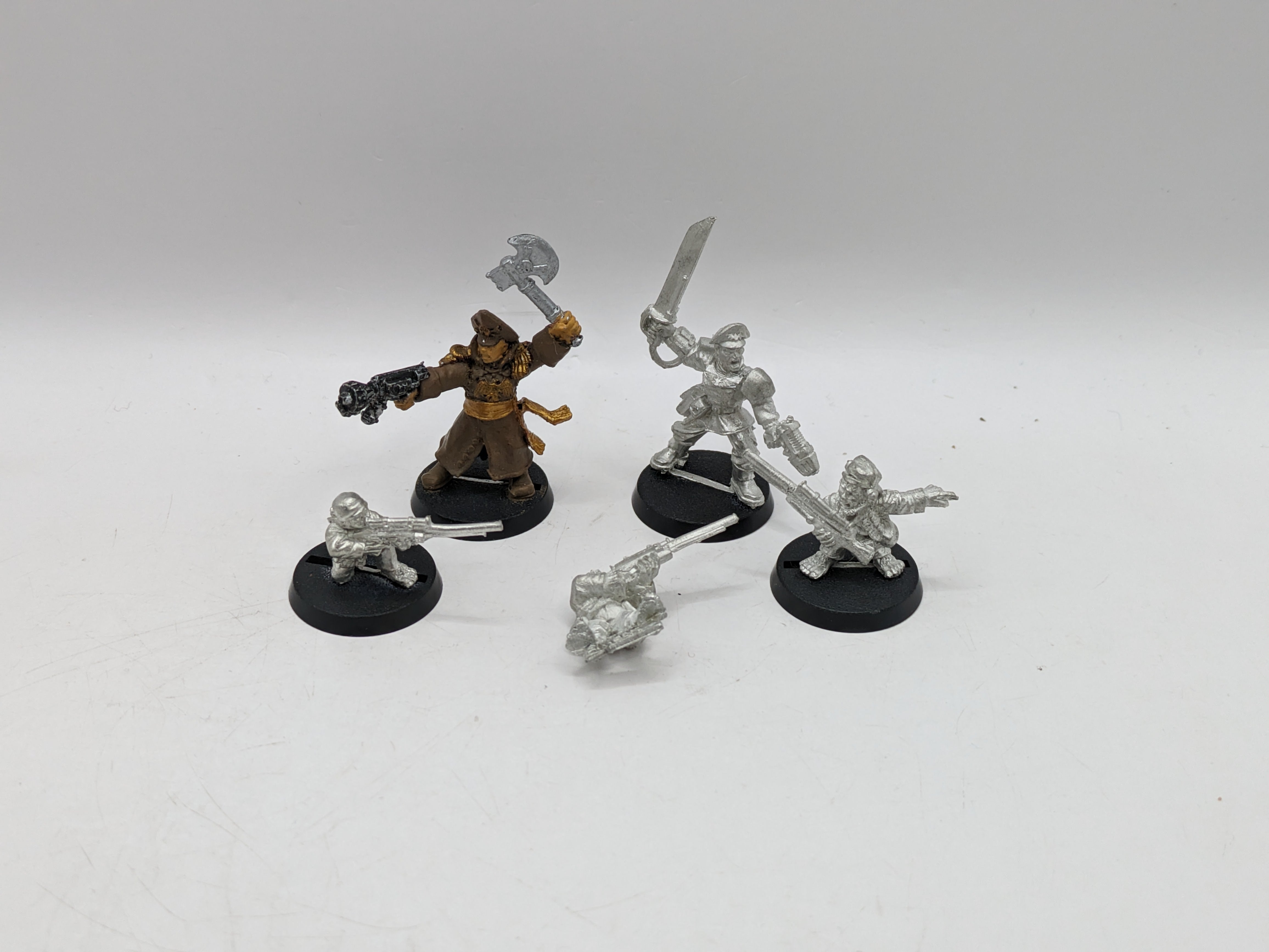Games Workshop Warhammer 40k Classic Ratling Snipers Halflings Astra Militarum e