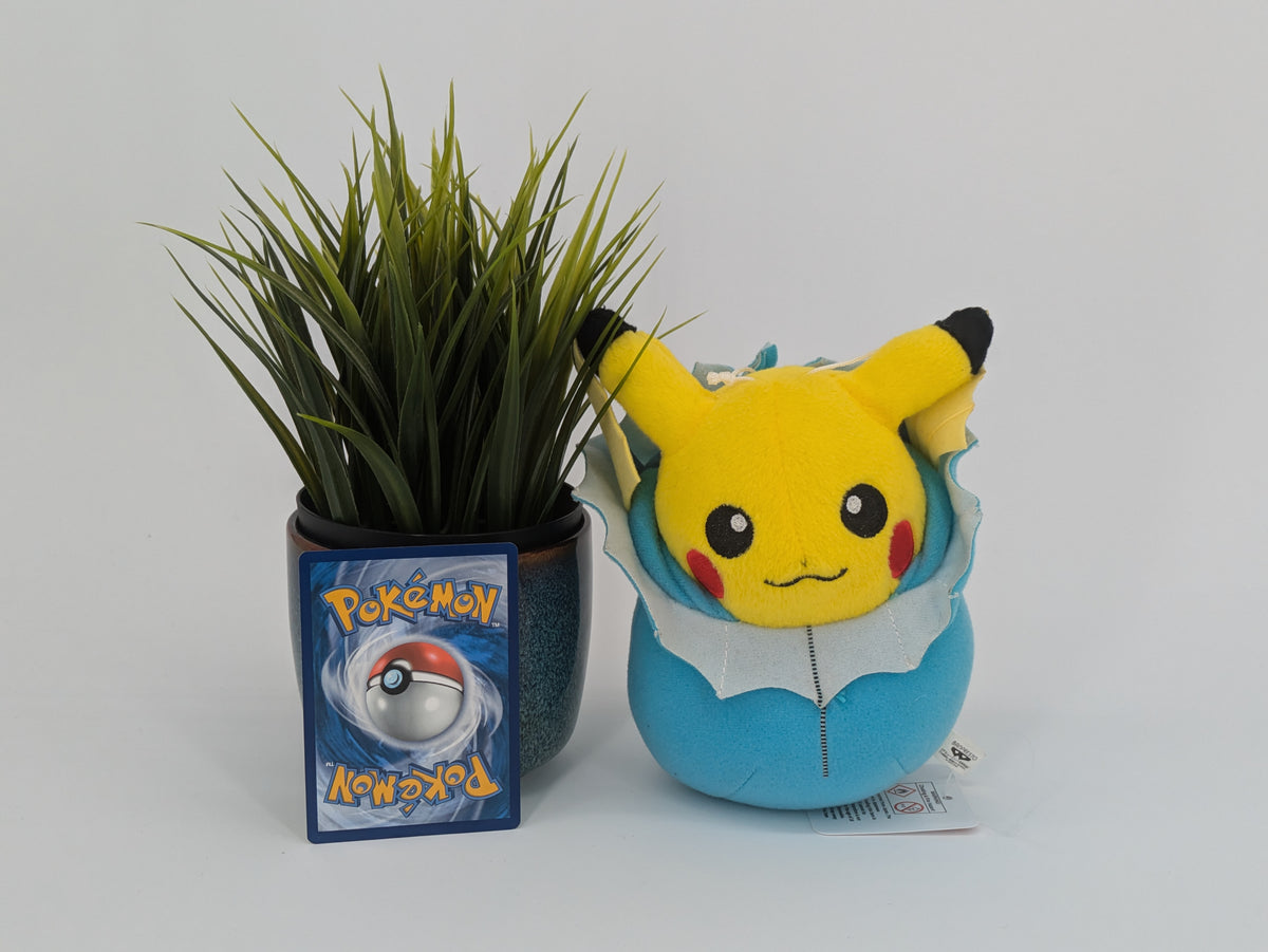 Pokemon Plush Toy - Pikachu (Vaporeon Outfit) - Japanese Import - Banpresto Collecatble