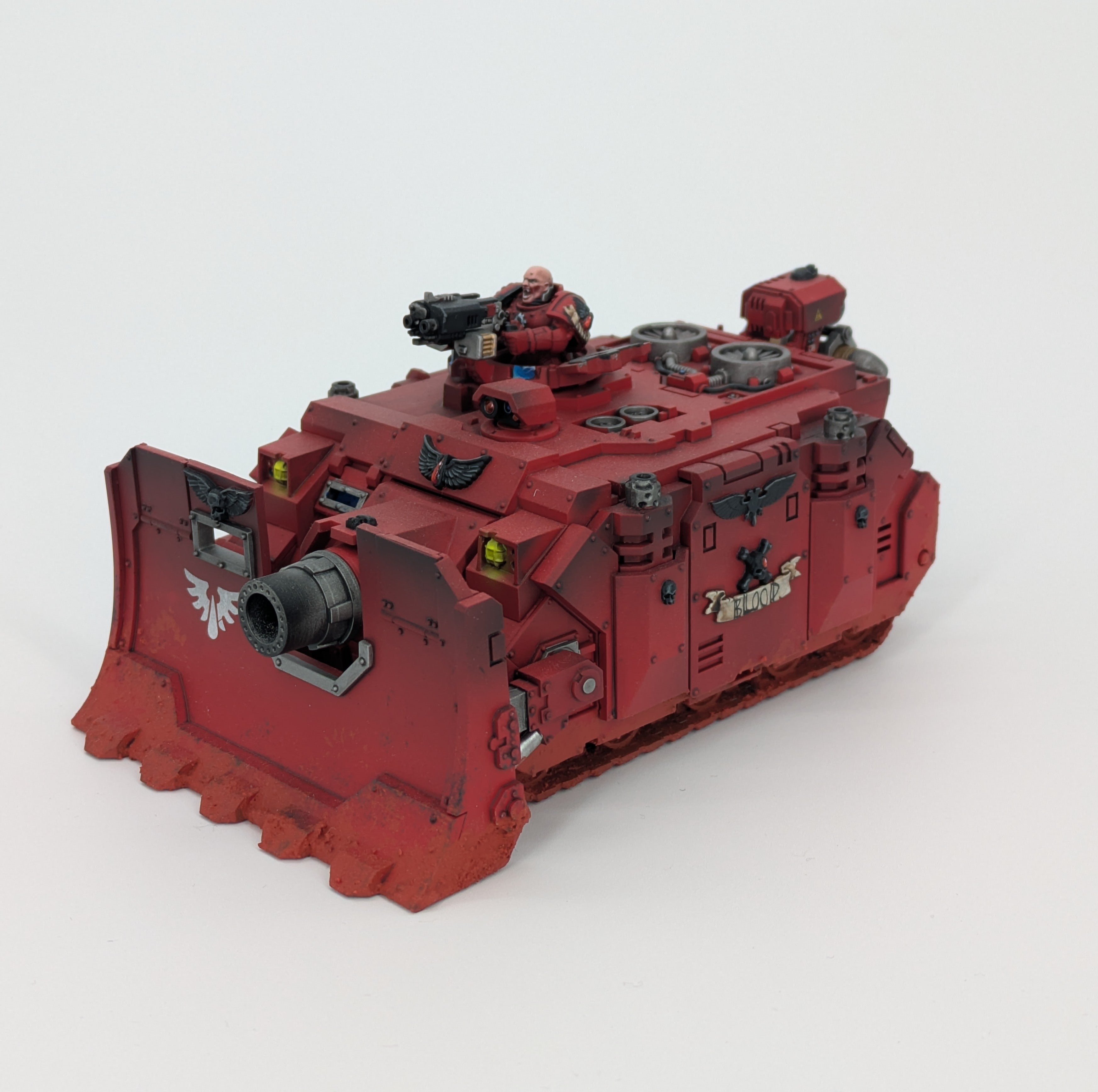 Warhammer 40k: Space Marines Blood Angels Vindicator - Pro