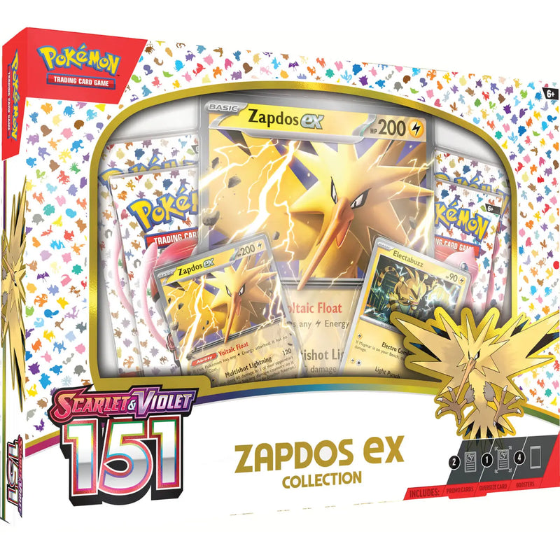 Pokemon TCG Scarlet & Violet 151 – Zapdos ex Collection