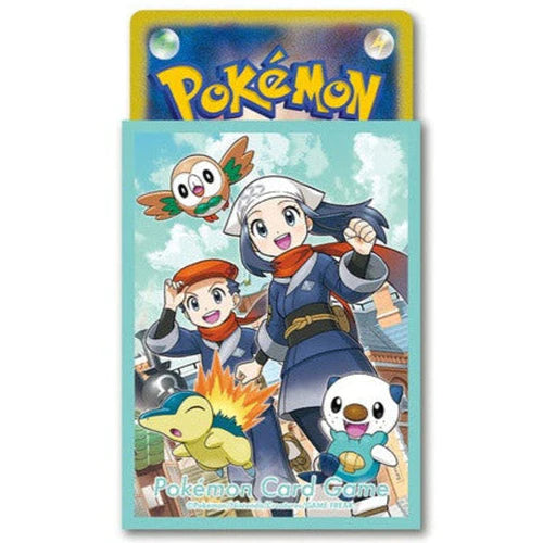 Pokemon Centre Reik Akari Cyndaquil Rowlett 64 Art Sleeves - Japanese Import