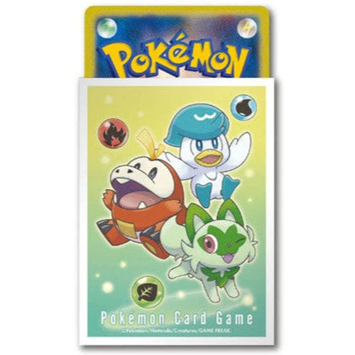 Pokemon Centre Scarlet Violet Paldea Starters 64 Art Sleeves - Japanese Import