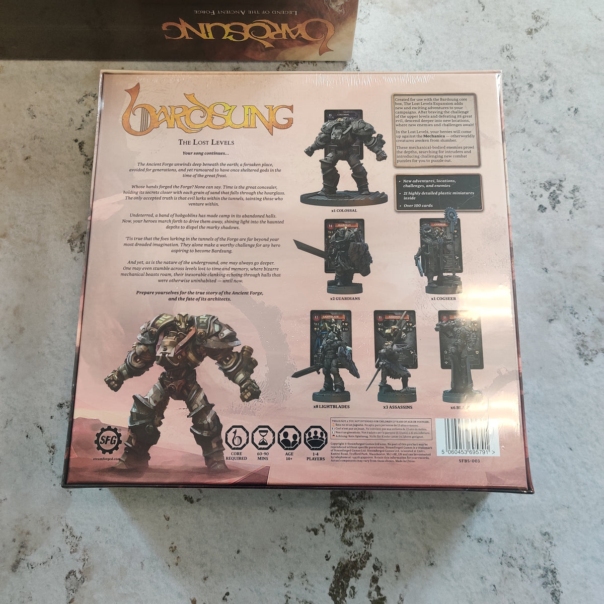 Bardsung Core Set Fables and Lost Levels SEALED BD191