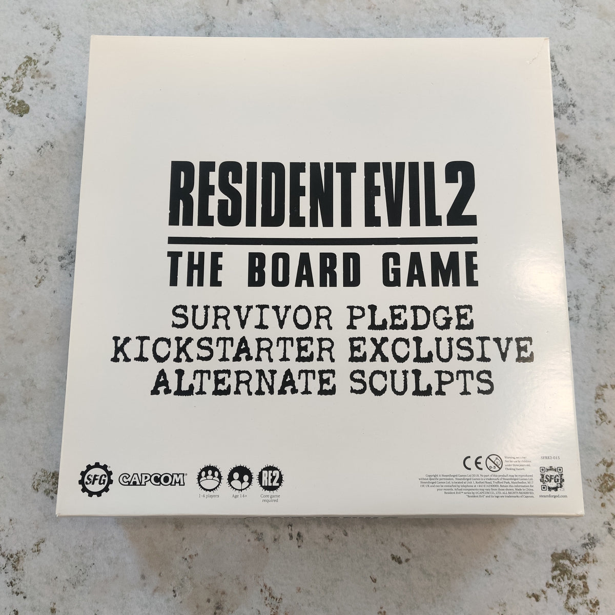 Resident Evil 2 The Board Game - Suvivor Pledge Kickstater Exclusive Models BD196