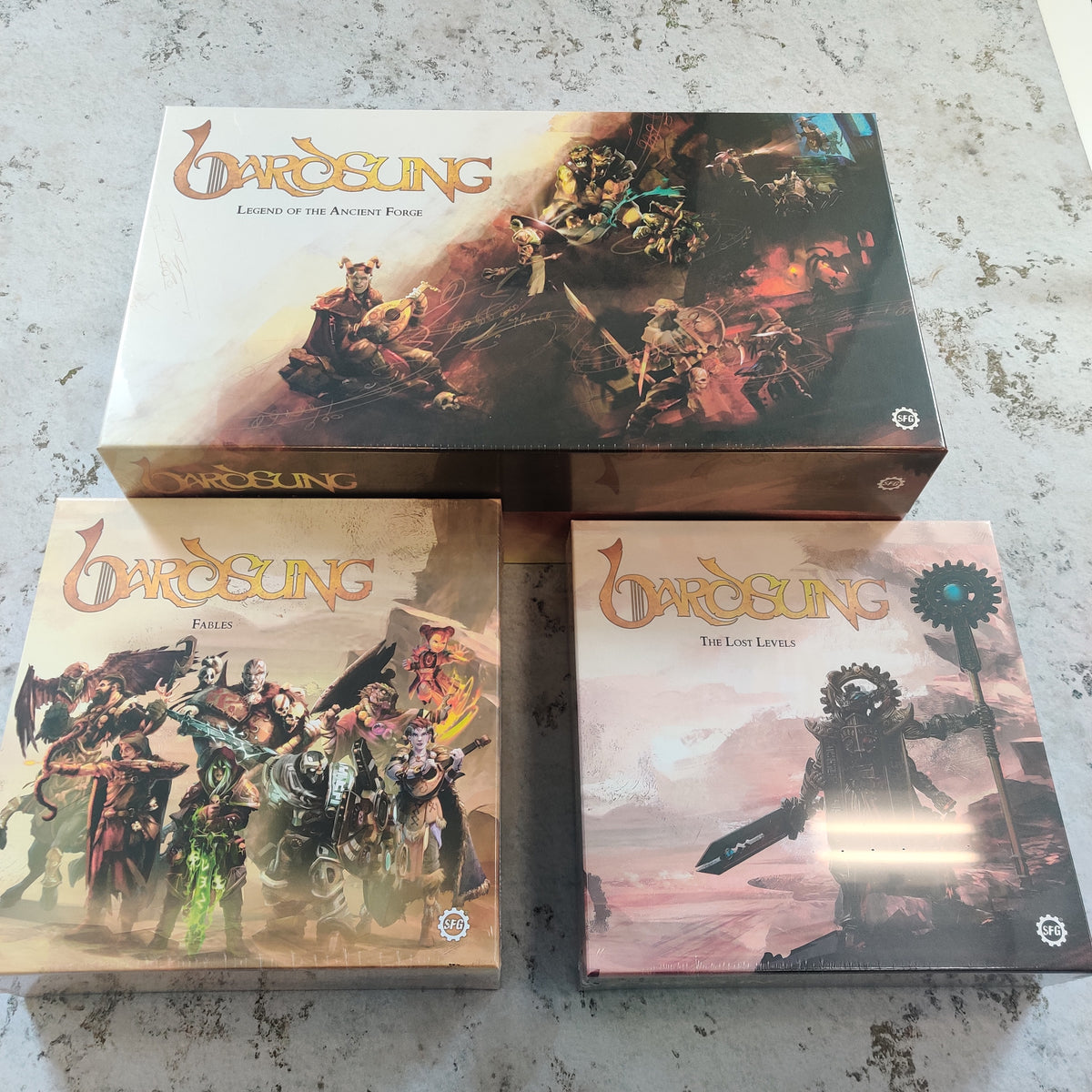 Bardsung Core Set Fables and Lost Levels SEALED BD191