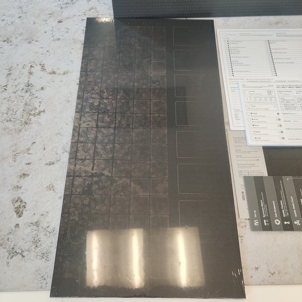 Kingdom Death Monster 1.6 Core Set - Part Assembled with Inserts BB167