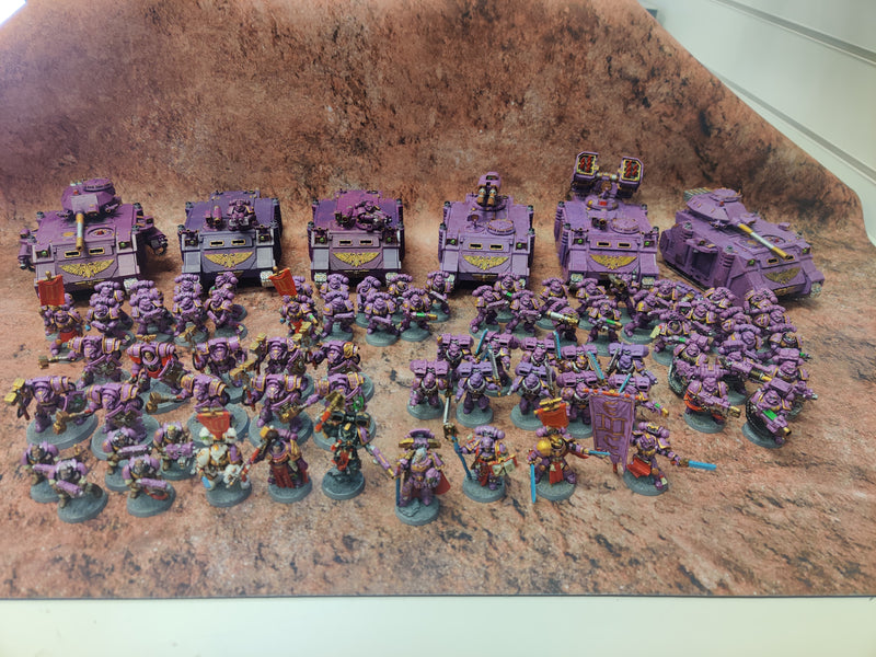 Warhammer 40k Emperor's Children Army - Painted BE020-0325