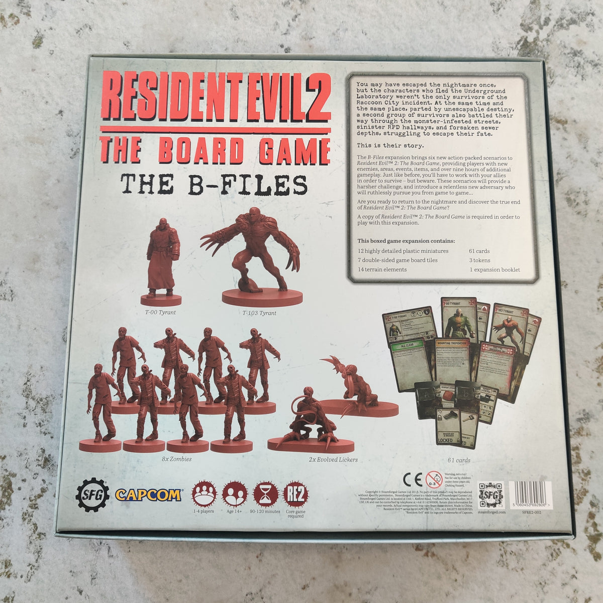 Resident Evil 2 Board Game - Survival Horror Expansion - Used BD194