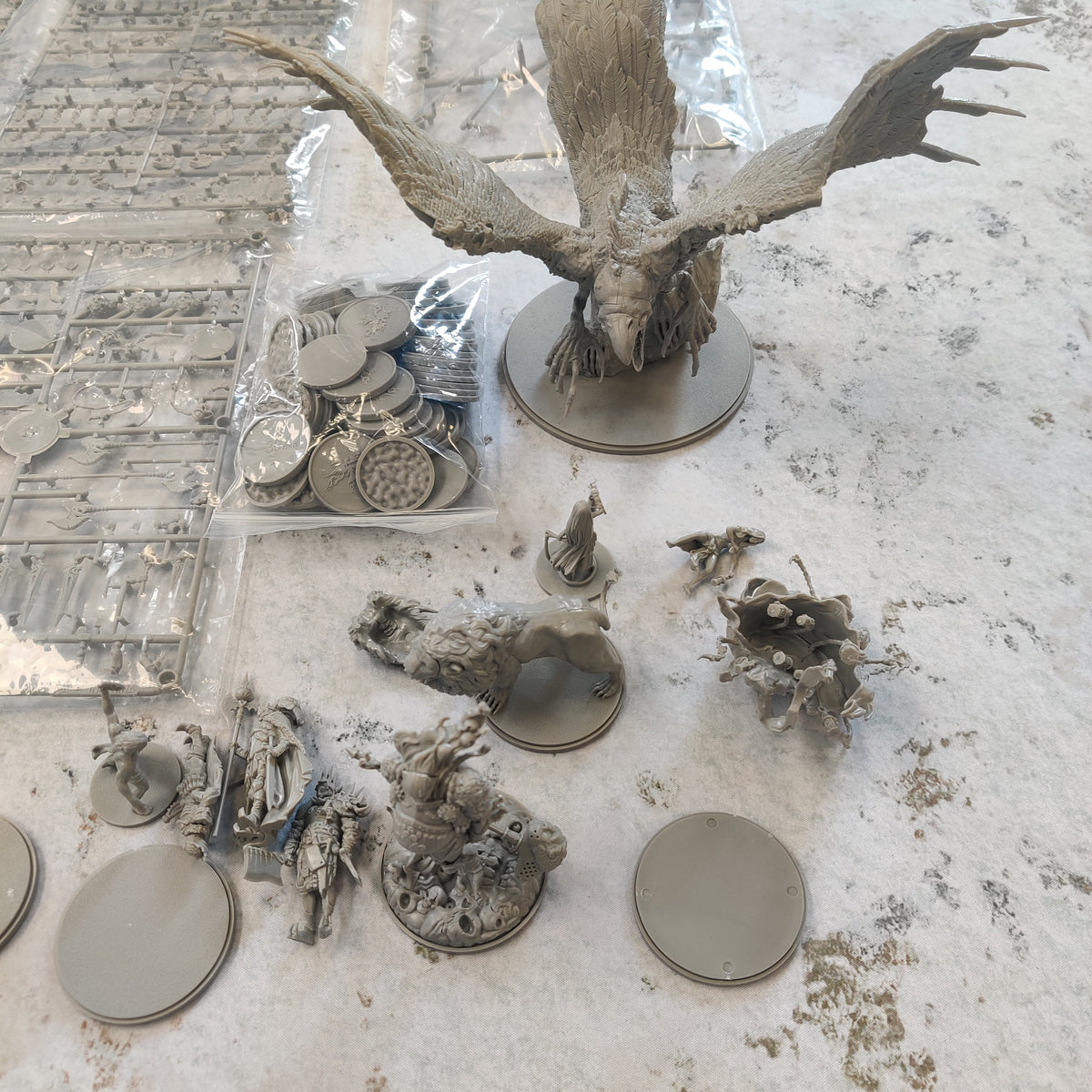 Kingdom Death Monster 1.6 Core Set - Part Assembled with Inserts BB167
