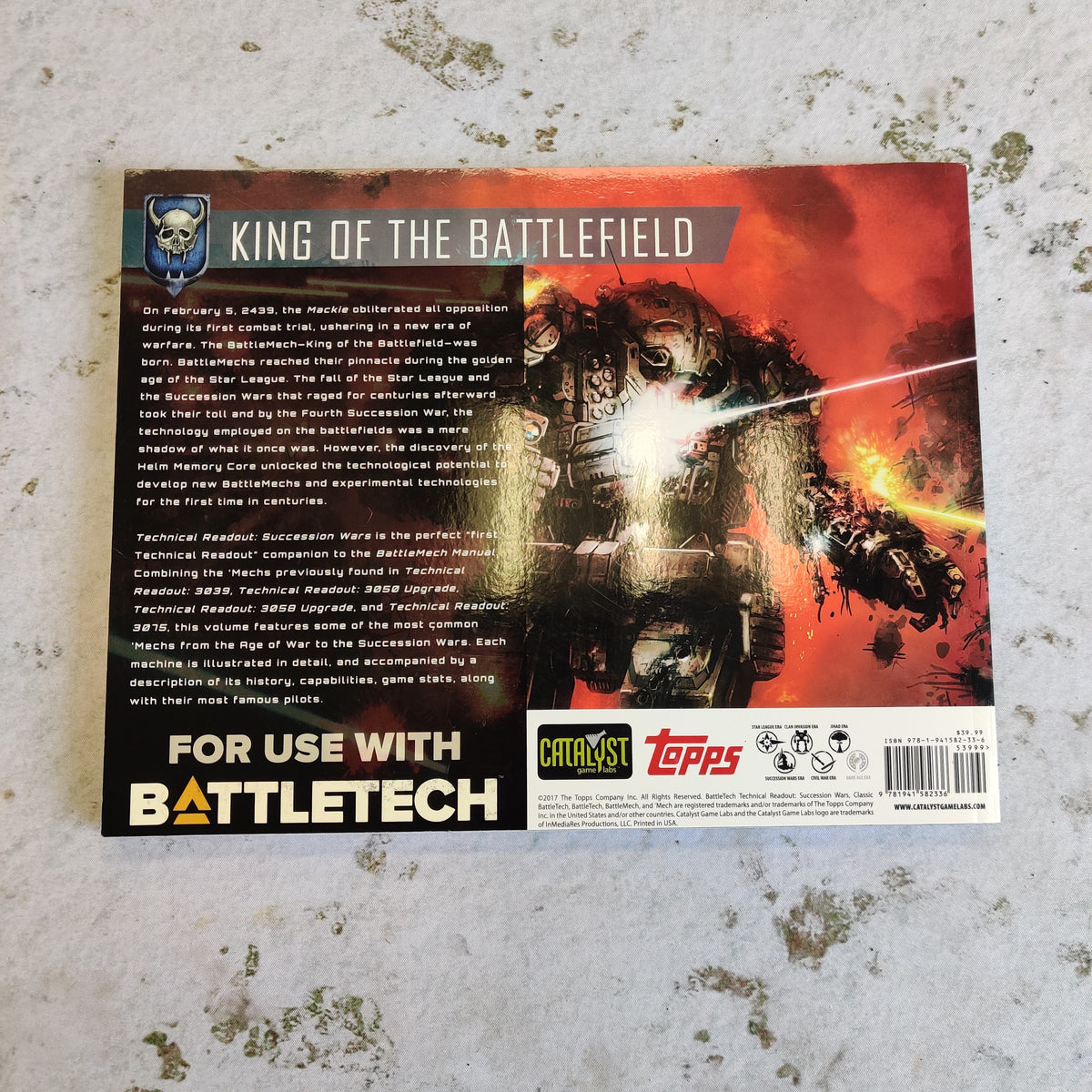 Battletech: Technical Readout Succession Wars 35135 AS300