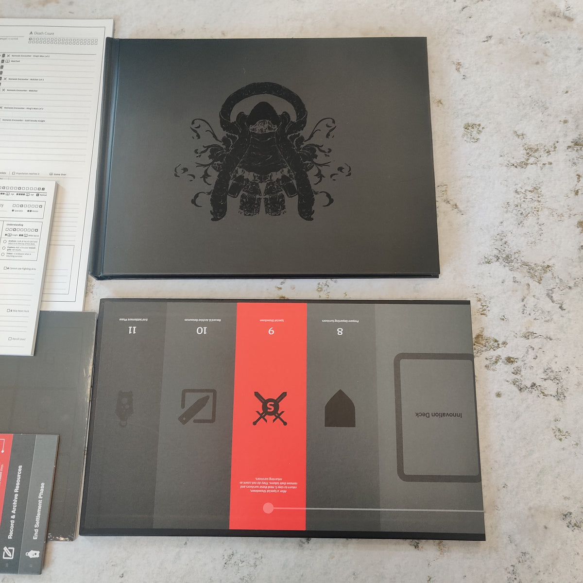 Kingdom Death Monster 1.6 Core Set - Part Assembled with Inserts BB167