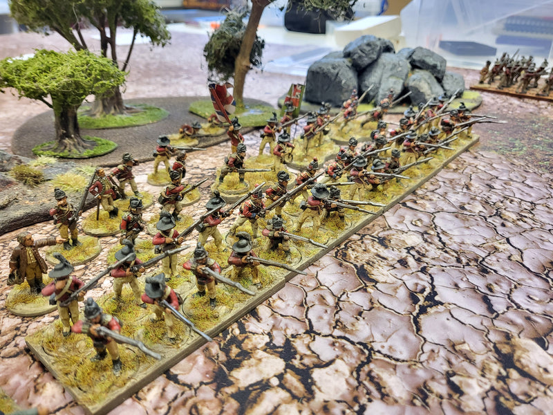 American War of Independence British Army Very Well Painted (BE012)