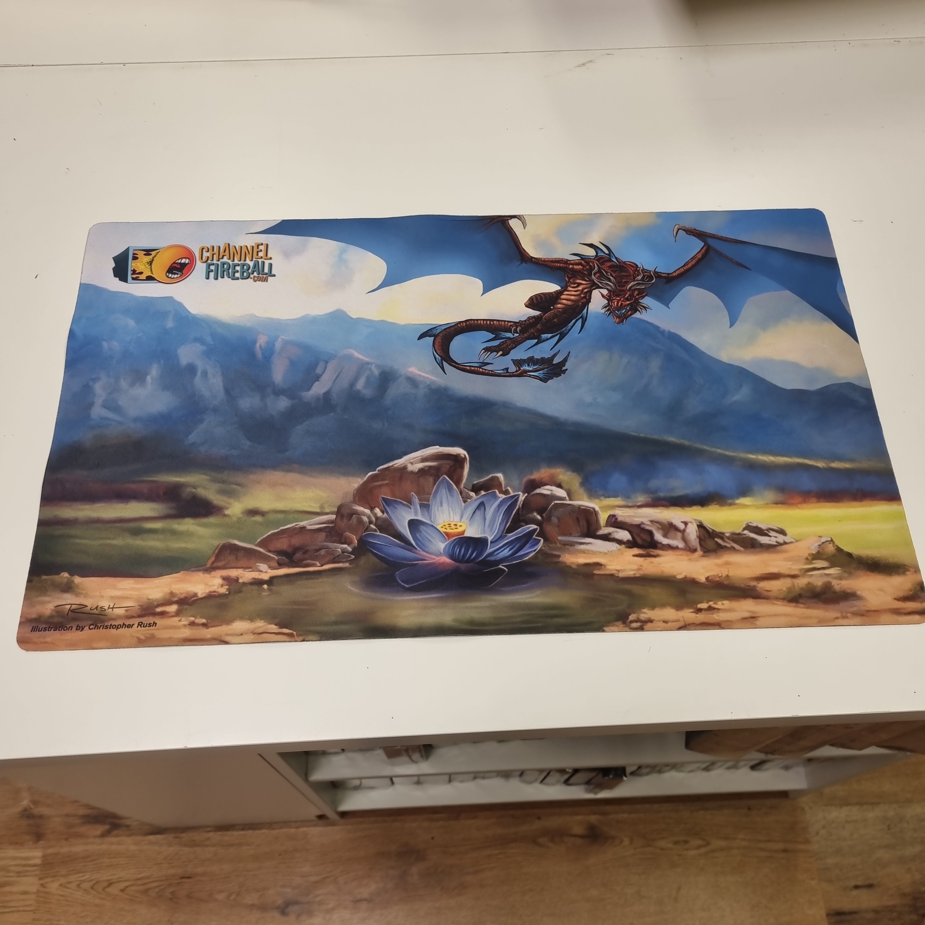 MTG Channel Fireball Black Lotus Playmat Chris Rush (MAT103)