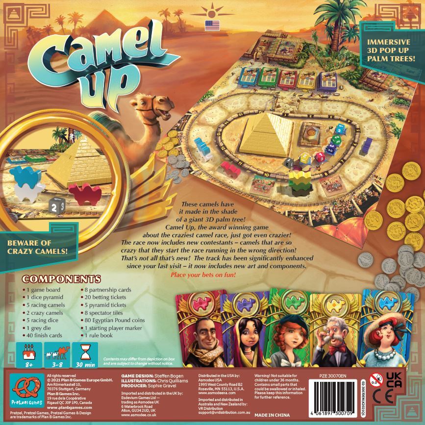 Camel Up 2nd Edition