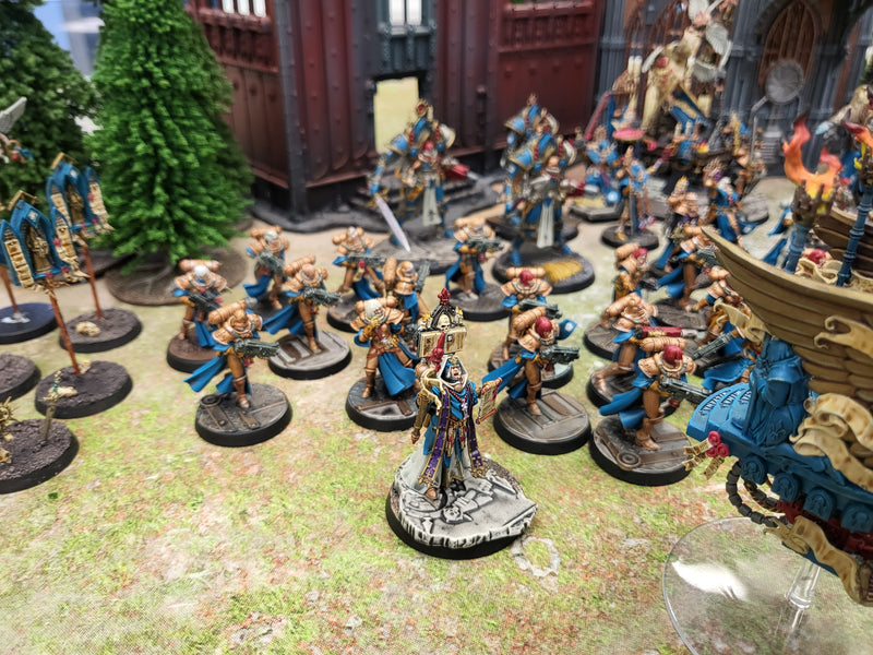 Sisters of Battle Full Army Very Well Painted Warhammer 40k