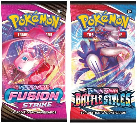 2x Fusion Strike & Battle Styles Booster Pack