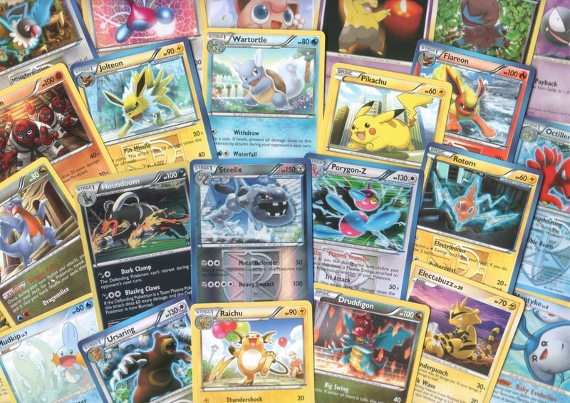 Pokemon Card Bundle! Joblot 30x Cards HOLOS GUARANTEED Mixed Gift Lot!
