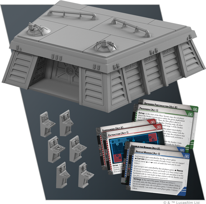Star Wars Legion Imperial Bunker Expansion Pack