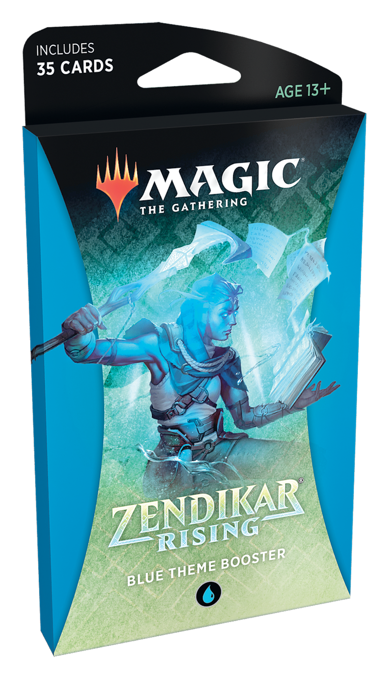 Zendikar Rising Theme Booster Blue
