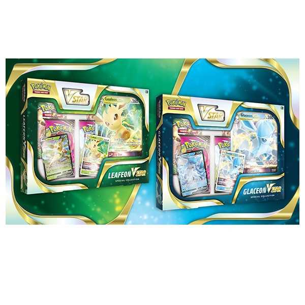 Pokmon TCG: Leafeon VSTAR / Glaceon VSTAR Special Collection Pokmon TCG: Leafeon VSTAR / Glaceon VSTAR Special Collection