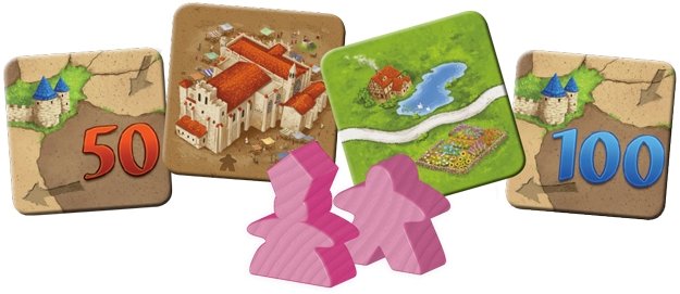 Carcassonne Expansion 1: Inns & Cathedrals - 7th City