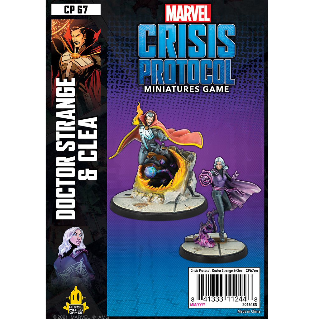 Marvel Crisis Protocol: Dr Strange & Clea Character Expansion Pack
