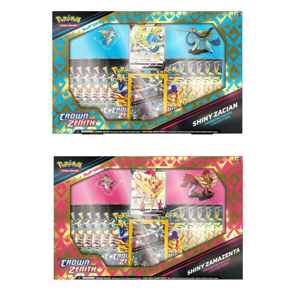 Crown Zenith Premium Figure Collection - Shiny Zacian/Shiny Zamazenta