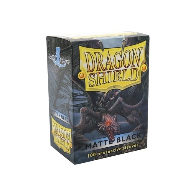 Dragon Shields: Black Matte 100 - 7th City