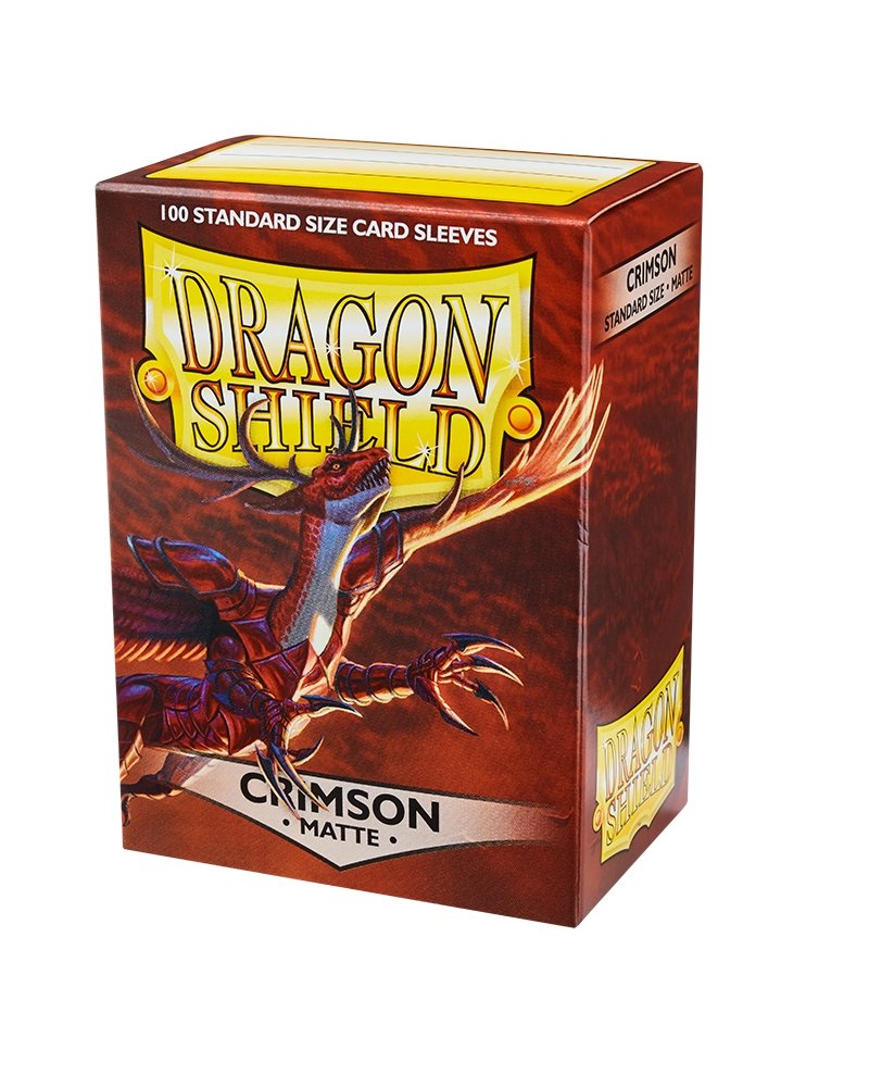 Dragon Shields: Crimson Matte 100 - 7th City