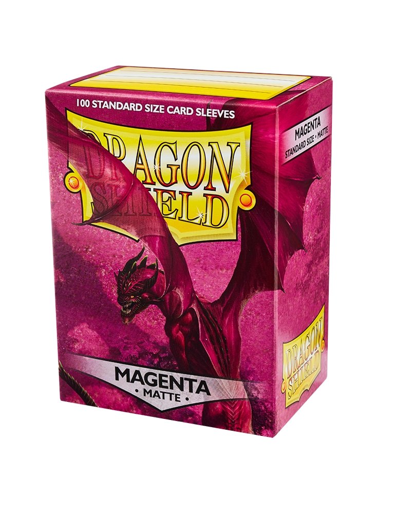 Dragon Shields: Magenta Matte 100 - 7th City