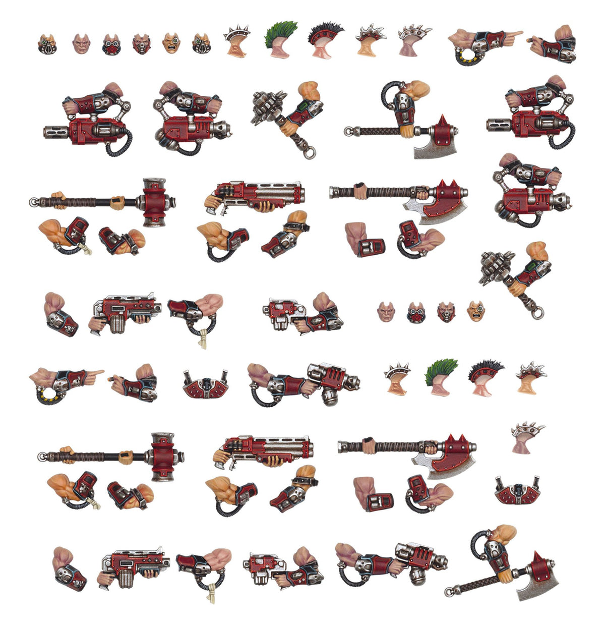 Necromunda Goliath Weapons & Upgrades
