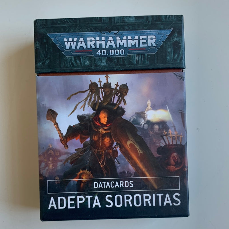 Warhammer 40k Adepta Sororitas Datacards (BB042)
