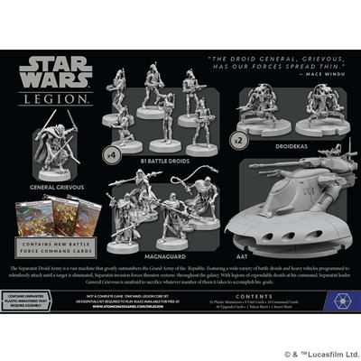 Star Wars Legion Battleforce: Separatist Invasion Force