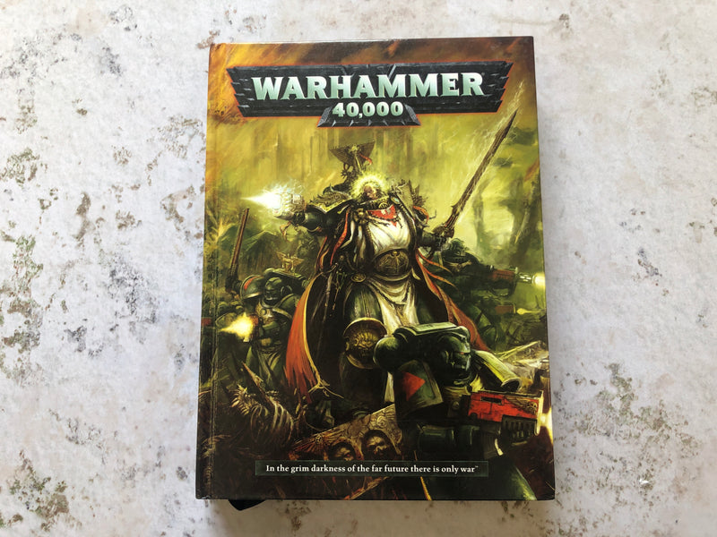 Warhammer 40K 6th Edition Rulebook Hardcover AS631-0924