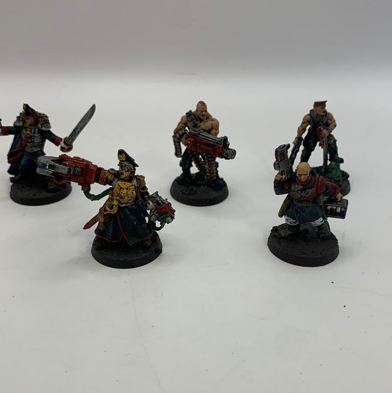 Warhammer 40k: Astra Militarum Commissar Yarrick and Command Squad (AA138)