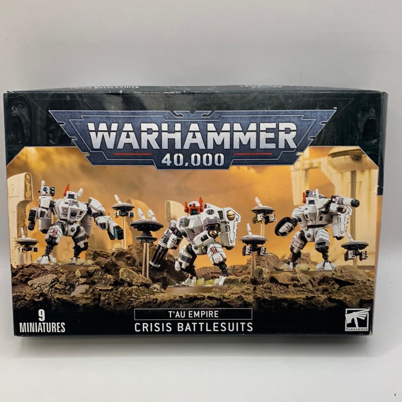 Warhammer 40k: Tau Empire Crisis Battlesuits (NIB) (BD711)