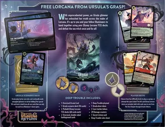 Disney Lorcana: Ursula's Return - Illumineer's Quest Deep Trouble