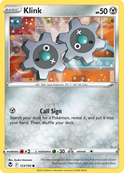 Klink - 123/195 - Common - Silver Tempest