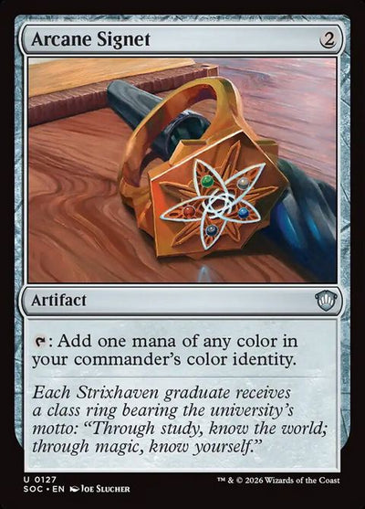 Arcane Signet (127)| Magic: The Gathering Card