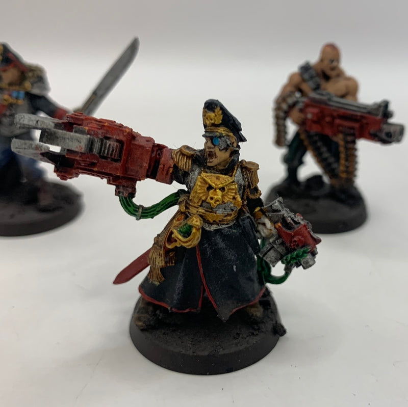 Warhammer 40k: Astra Militarum Commissar Yarrick and Command Squad (AA138)