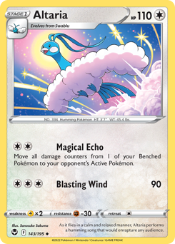 Altaria - 143/195 - Uncommon - Silver Tempest