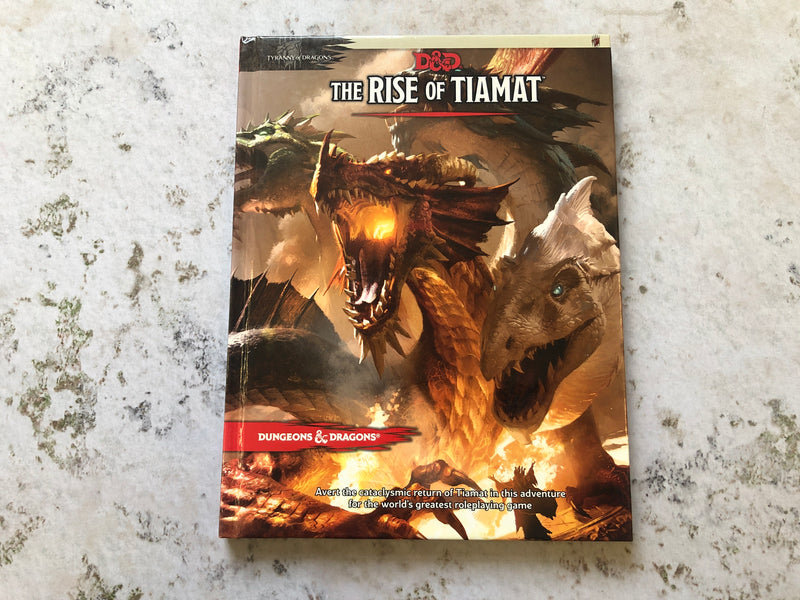 Dungeons & Dragons - The Rise of Tiamat Supplement AS637-0924