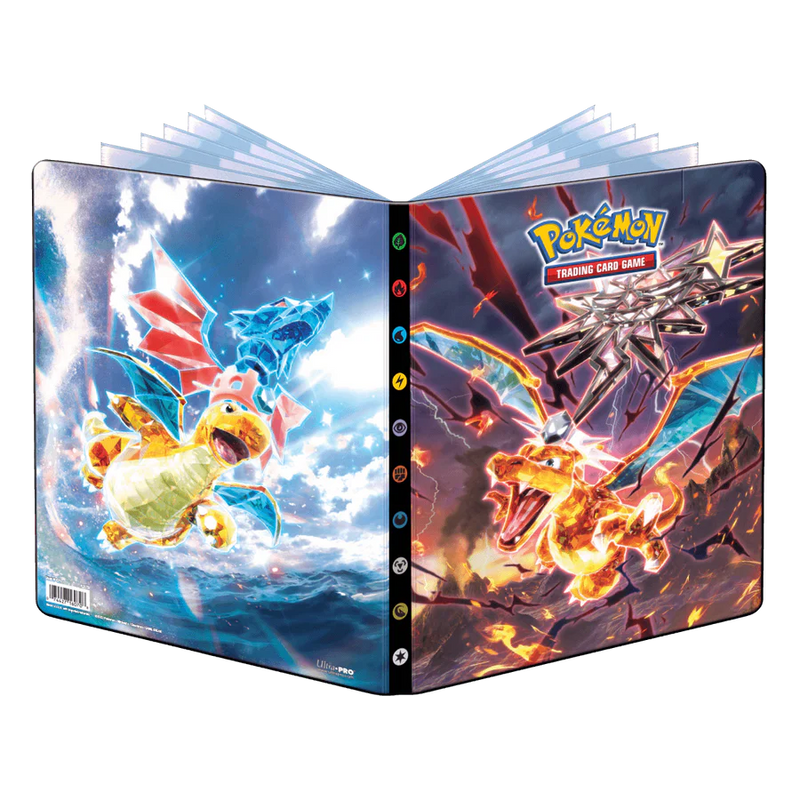 dragonite card pokemon tcg pocket Pokemon: Charizard and Dragonite 9 Pocket Portfolio