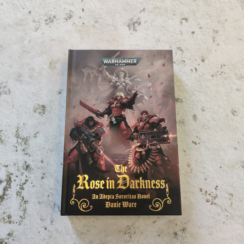 Warhammer 40k The Rose in Darkness Hardback Damaged - BD027