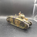 Bolt Action French Char B1 Tank Painted (AW236)