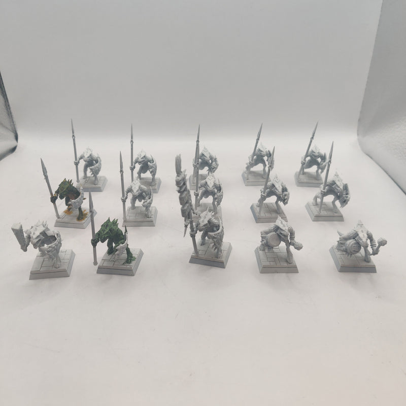 Warhammer Old World Lizardmen Saurus Warriors x15 - AA068