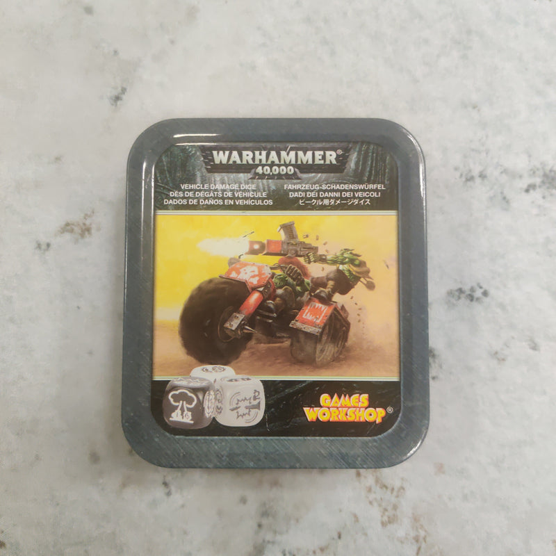 Warhammer 40k Vehicle Damage Dice Orks OOP AY050