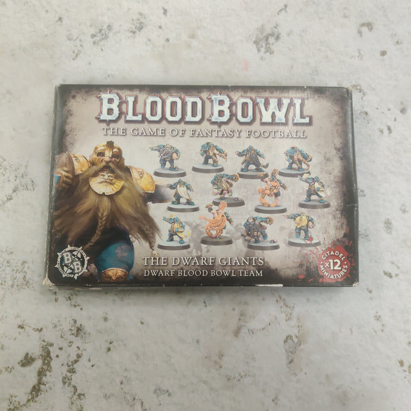 Blood Bowl Dwarf Giants Team Box Set AY037
