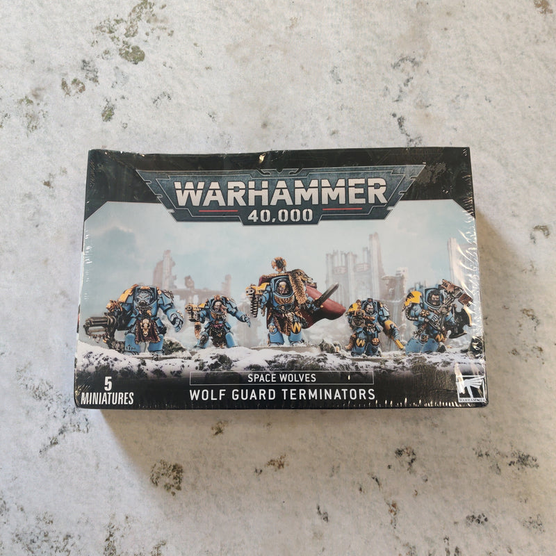 Warhammer 40k Space Wolves Wolf Guard Terminators  BB124-0313