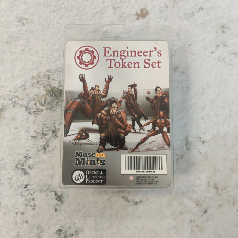 Guildball Engineers Acryllic Token Set BB167-0313